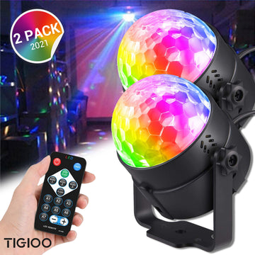 TIGIOO Disco Lamp LED - Premium (2-PACK)